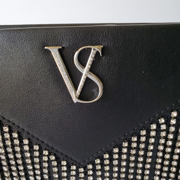 VS Rhinestone Fringe Glam Crossbody Bag - Picture 4 of 10